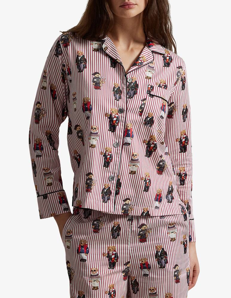 rinascente Polo Ralph Lauren bear print pyjama set