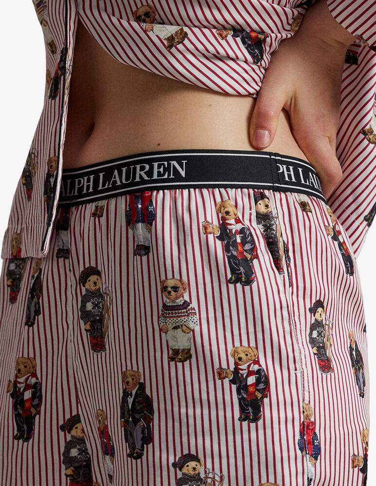 rinascente Polo Ralph Lauren bear print pyjama set
