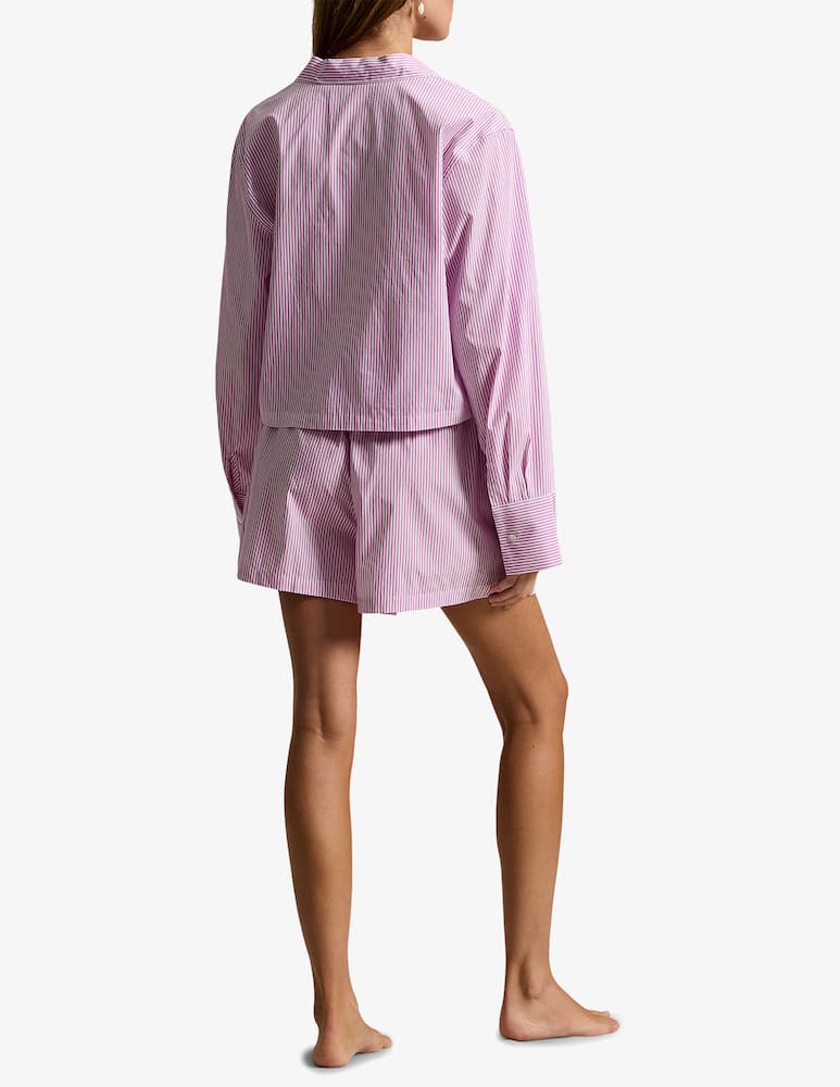 rinascente Polo Ralph Lauren Pigiama crop con boxer set