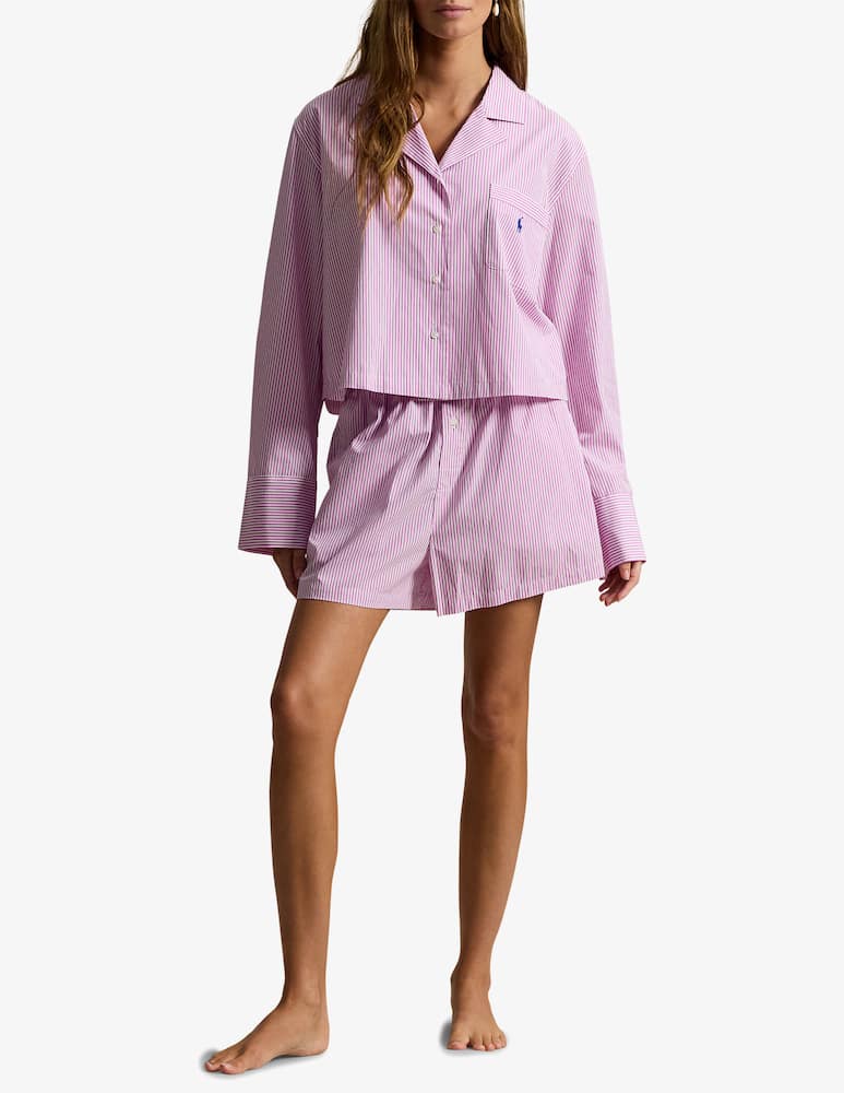 rinascente Polo Ralph Lauren Pigiama crop con boxer set