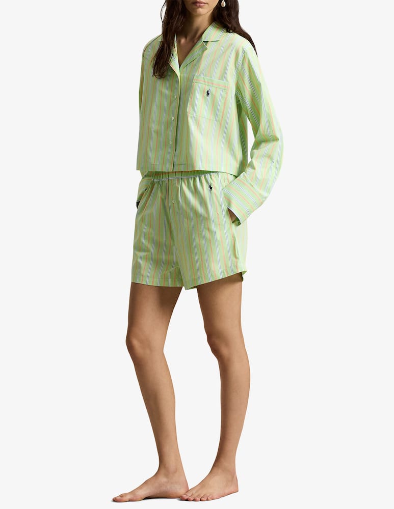 rinascente Polo Ralph Lauren Pigiama crop con boxer set