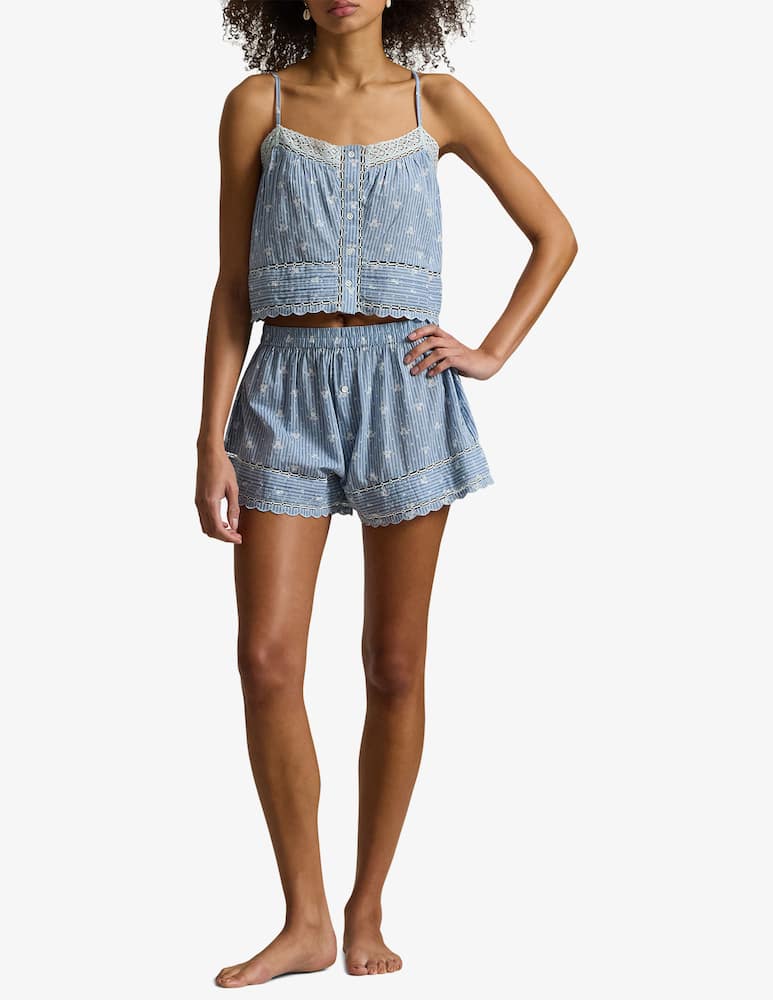rinascente Polo Ralph Lauren Set pigiama top e short