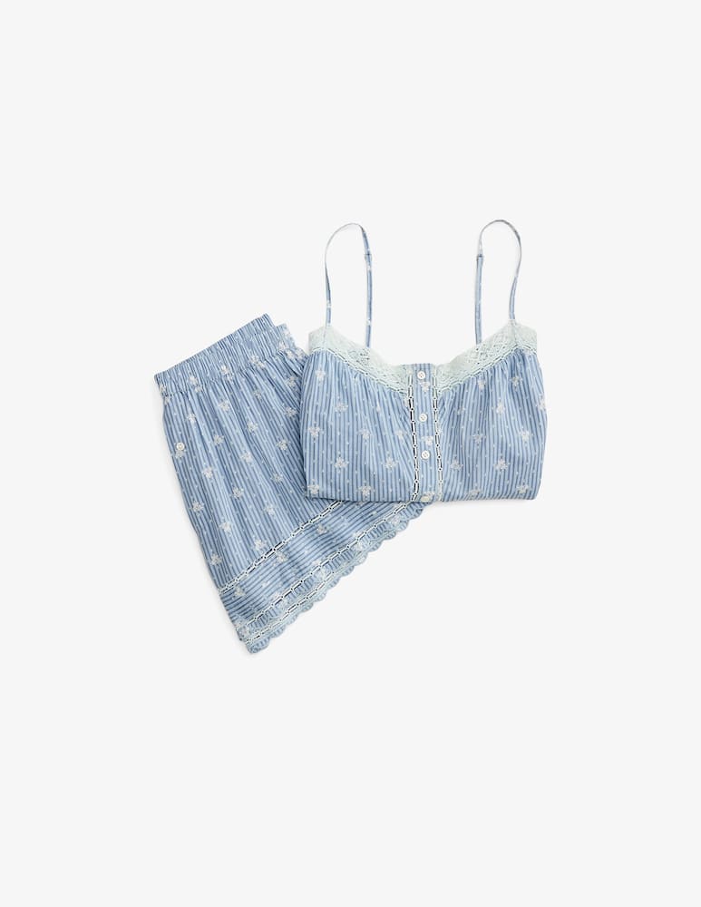 rinascente Polo Ralph Lauren Set pigiama top e short