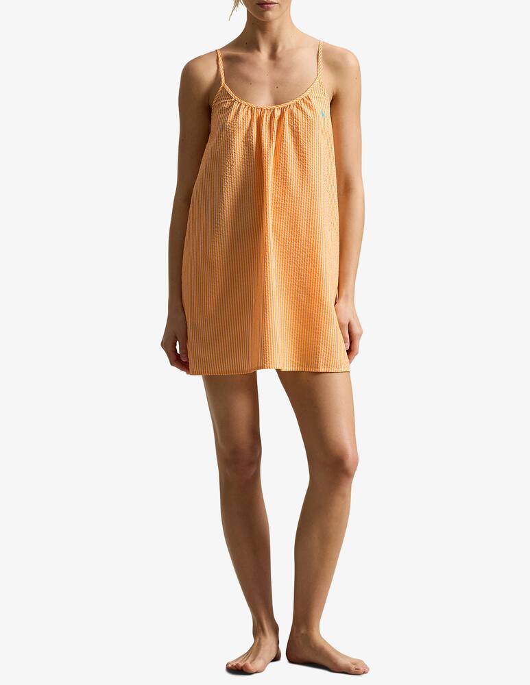 rinascente Polo Ralph Lauren Camicia da notte seersucker