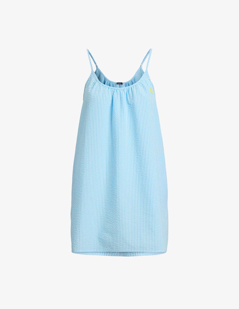 rinascente Polo Ralph Lauren Camicia da notte seersucker