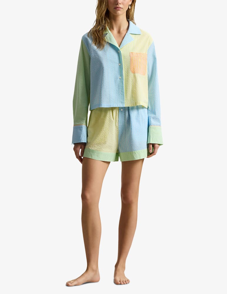 rinascente Polo Ralph Lauren Set pigiama con pantaloni corti e camicia