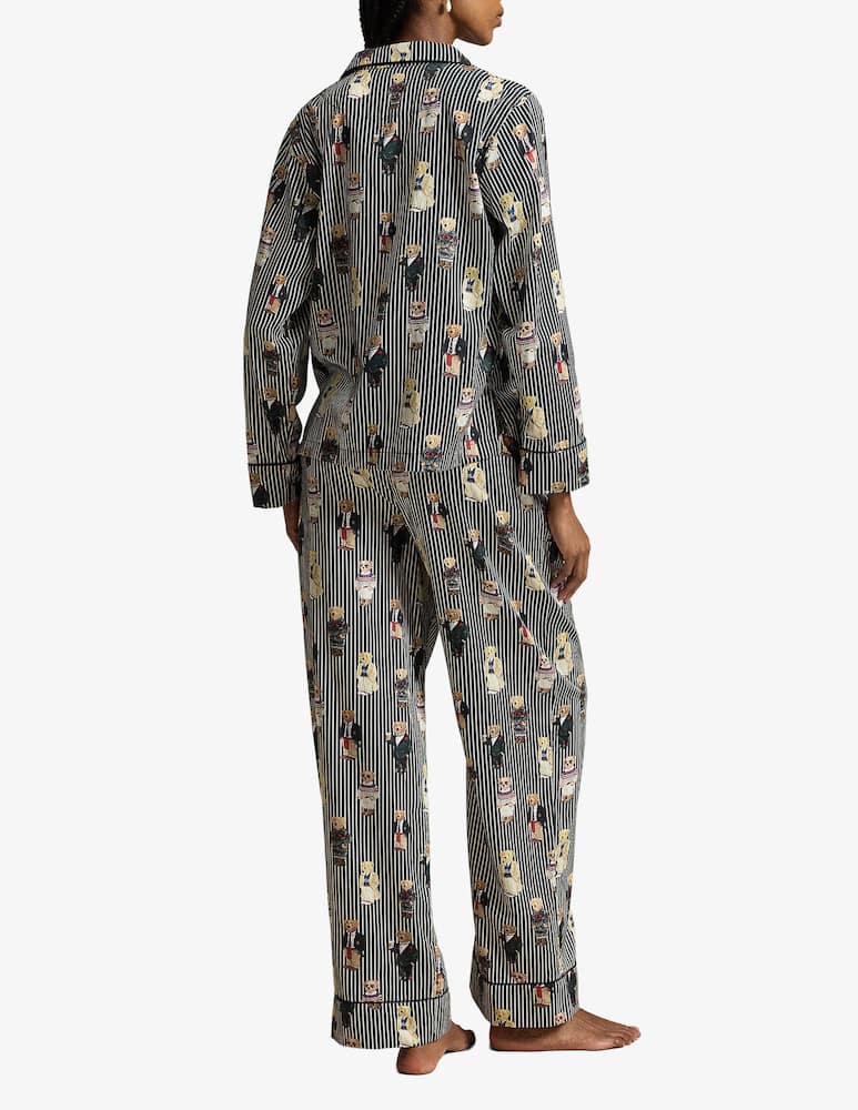 rinascente Polo Ralph Lauren Bear print pyjama set