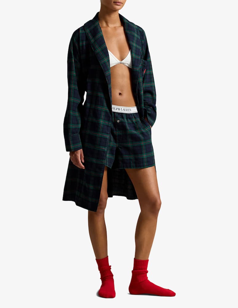 Polo Ralph Lauren Vestaglia corta scozzese - immagine 2 Polo Ralph Lauren Vestaglia corta scozzese - immagine 2