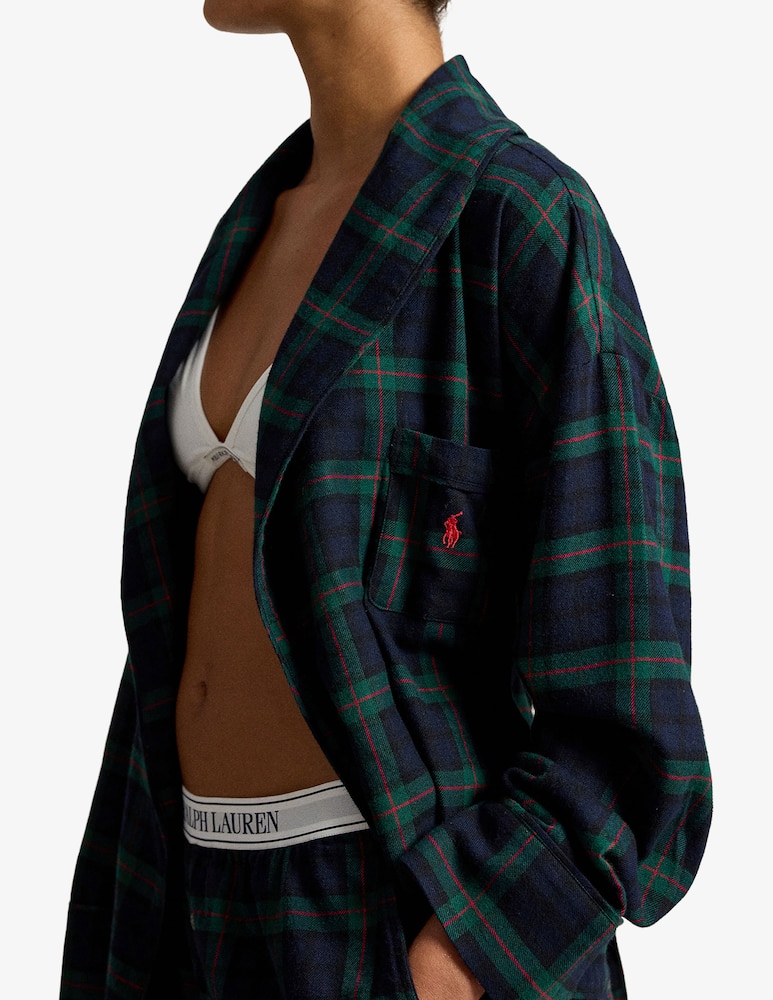 Polo Ralph Lauren Vestaglia corta scozzese - immagine 5 Polo Ralph Lauren Vestaglia corta scozzese - immagine 5
