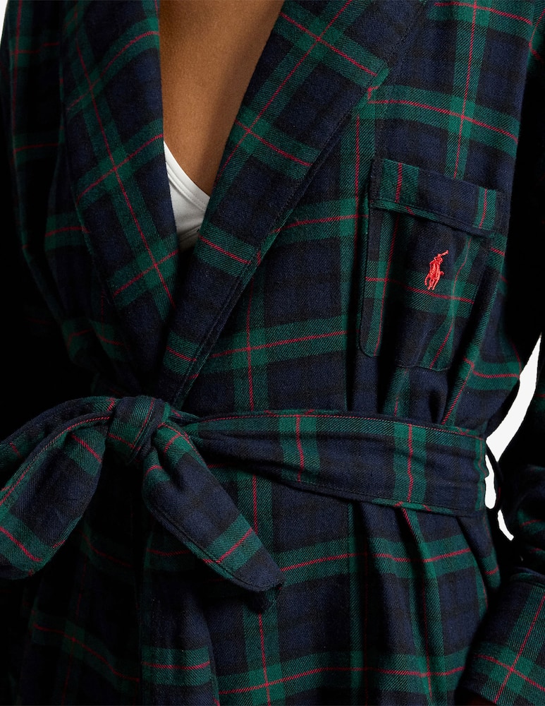 Polo Ralph Lauren Vestaglia corta scozzese - immagine 6 Polo Ralph Lauren Vestaglia corta scozzese - immagine 6