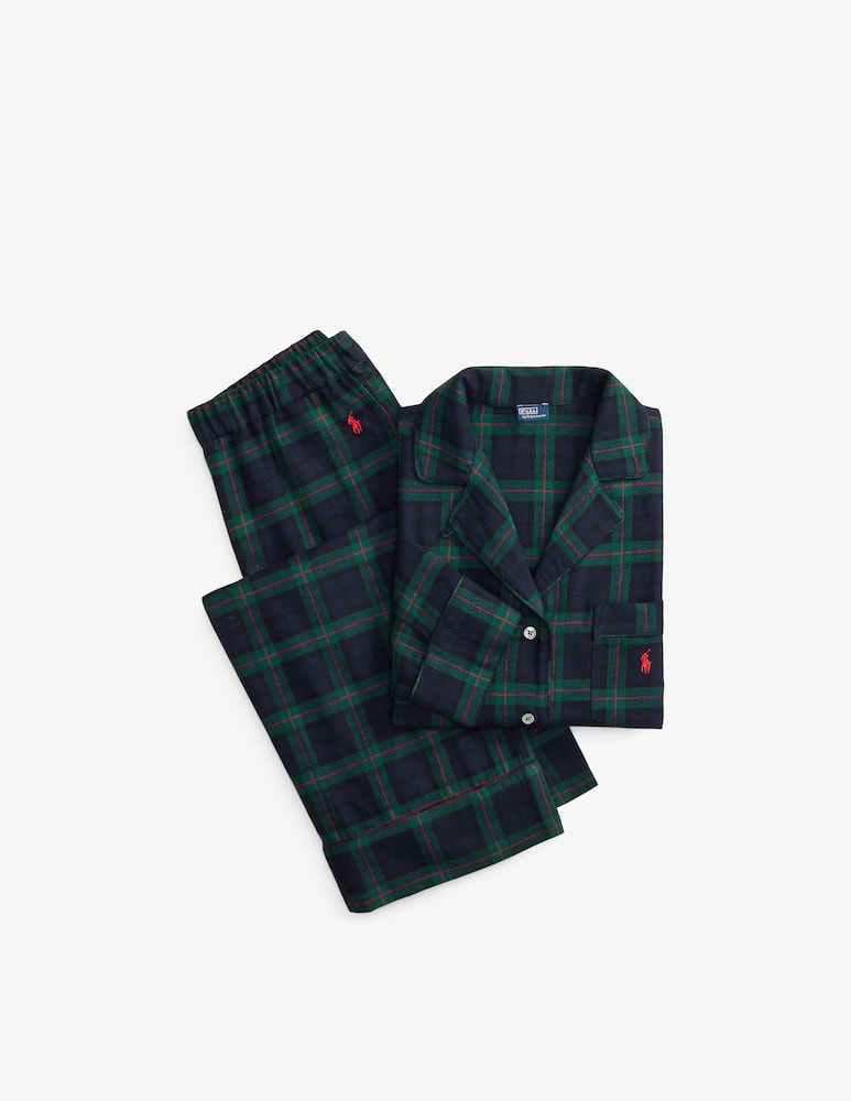 Polo Ralph Lauren Pigiama set in flanella Madison - immagine 1 Polo Ralph Lauren Pigiama set in flanella Madison - immagine 1