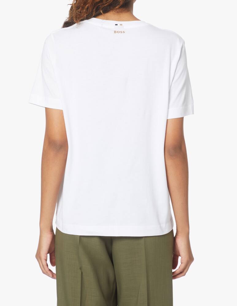 rinascente BOSS Ecosa cotton t-shirt - white