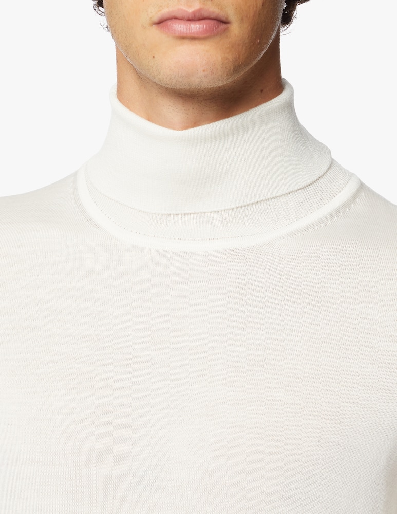 rinascente BOSS Maglia collo alto in lana merino basic