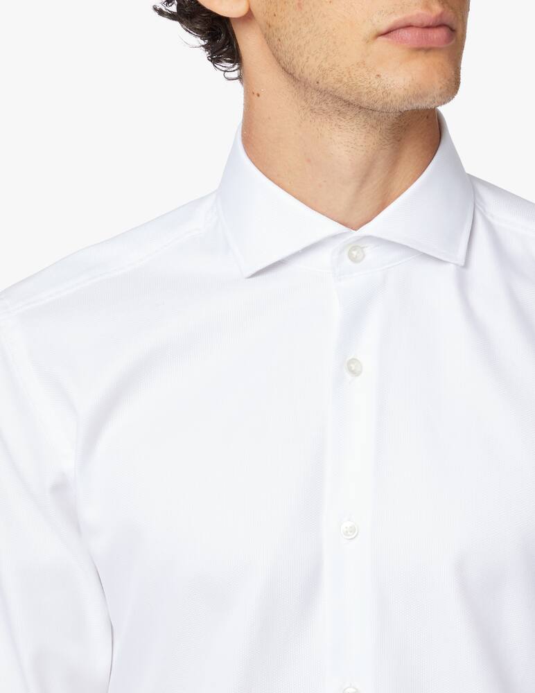 rinascente BOSS Easy iron structured slim shirt