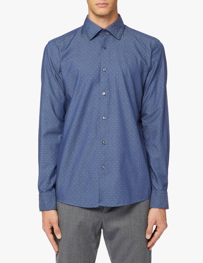 rinascente BOSS Camicia slim easy iron piping