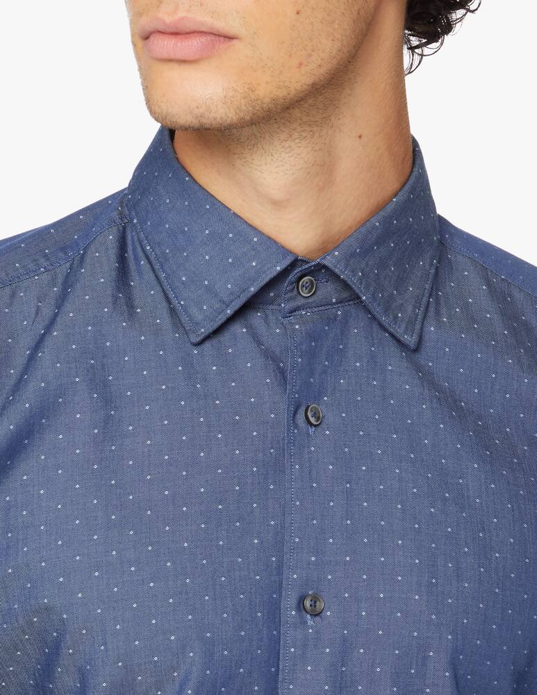 rinascente BOSS Camicia slim easy iron piping