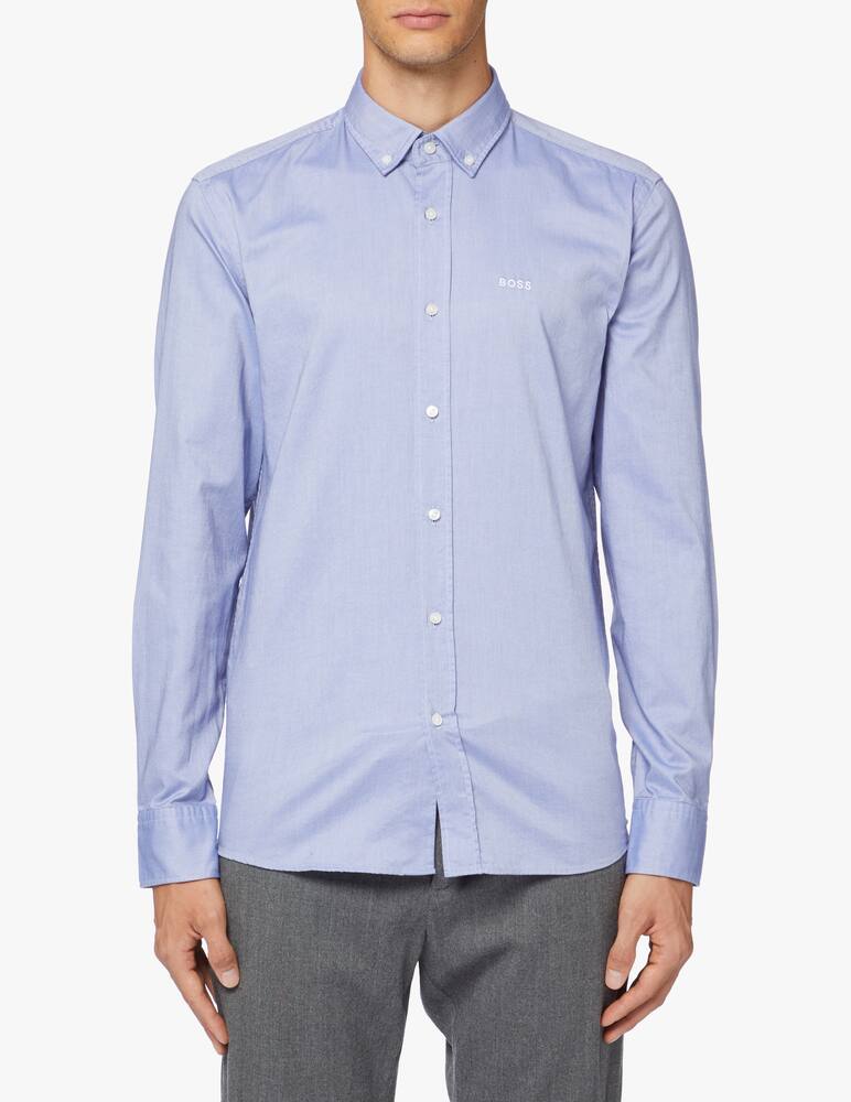rinascente BOSS Washed oxford slim shirt