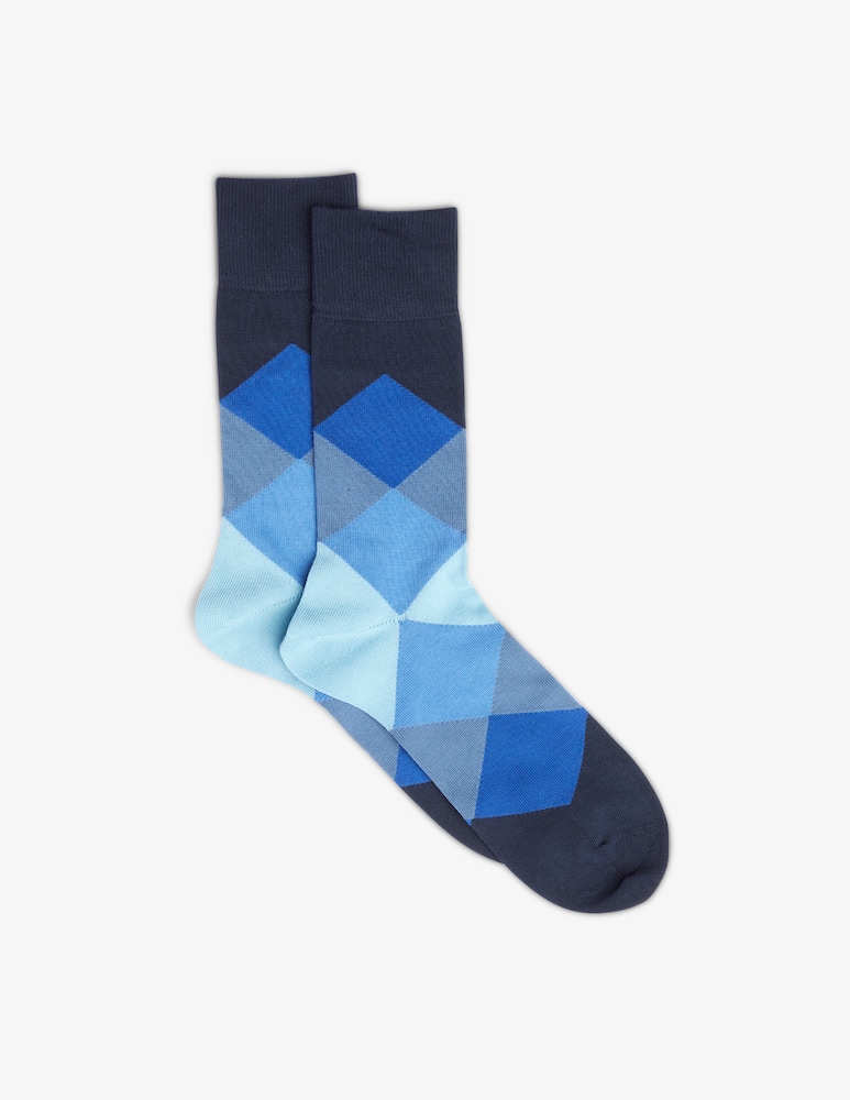 rinascente Burlington Clyde so socks - blue