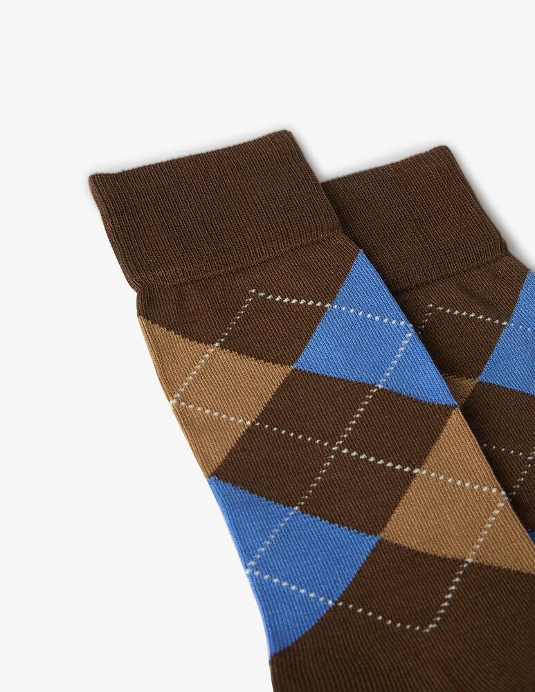 rinascente Burlington Manchester so socks - brown