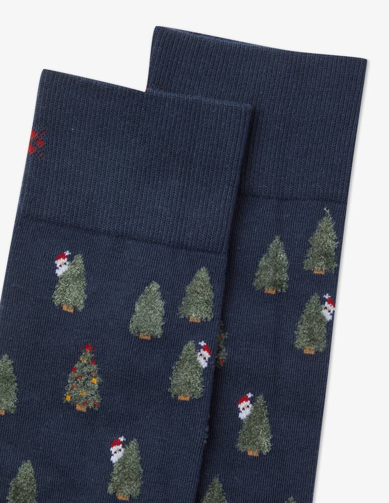 rinascente Burlington Hidden santa socks - Blue
