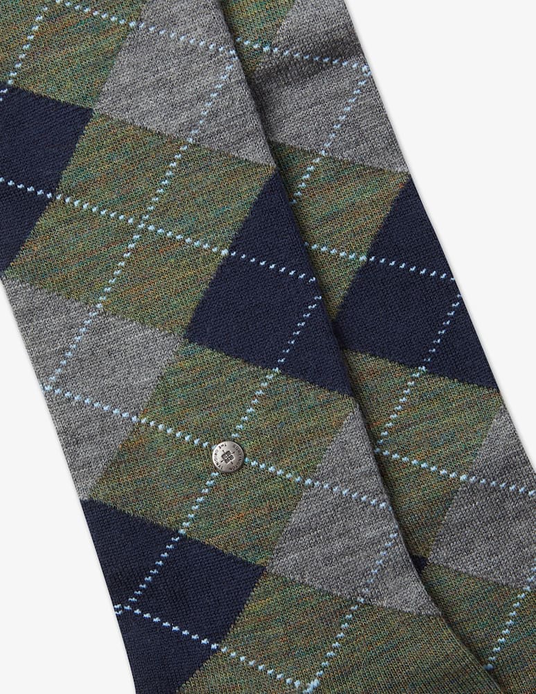 rinascente Burlington Melange edinburgh knee socks - Multi