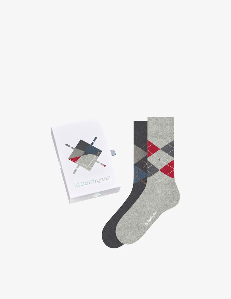 rinascente Burlington Calze regalo basic box 2 pz
