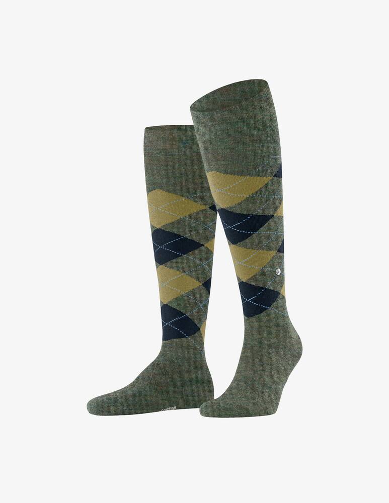 rinascente Burlington Edinburgh argyle knee-high socks