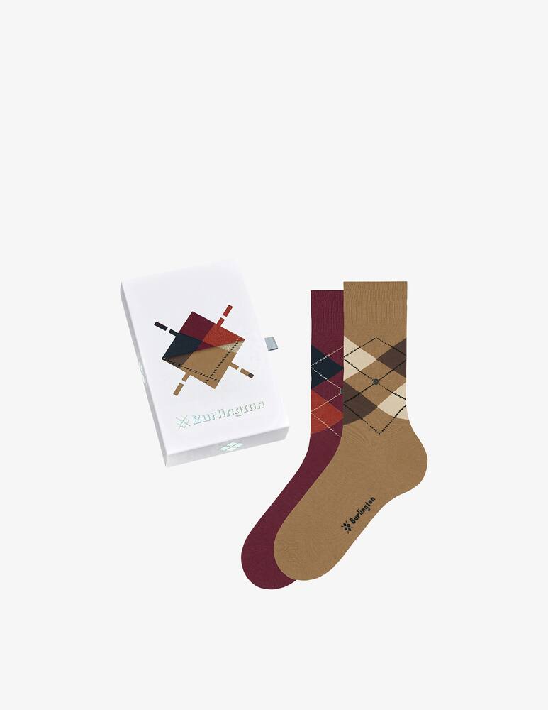 rinascente Burlington Argyle socks gift box