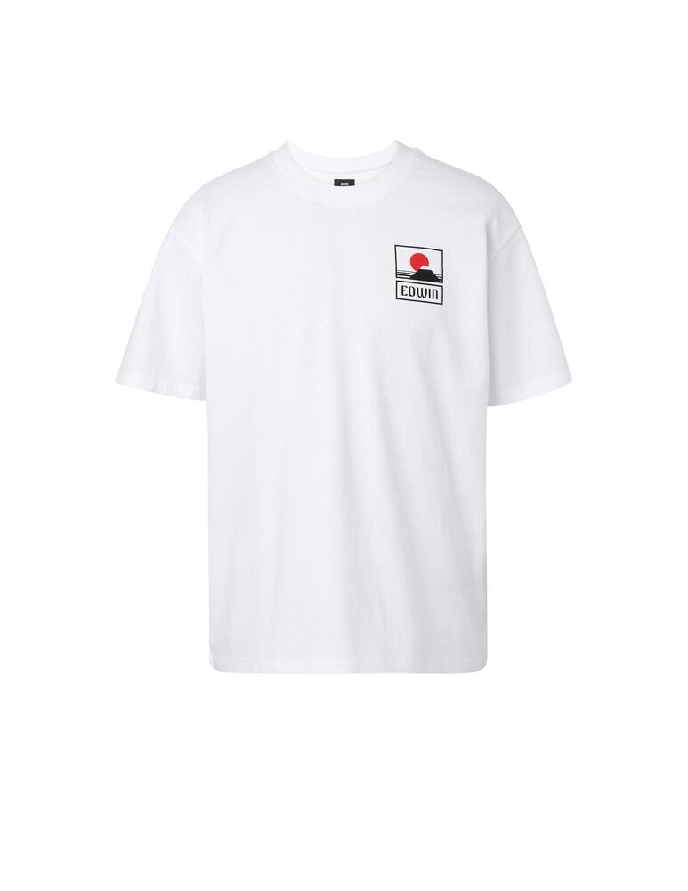 rinascente Edwin Sunset on mt fuji t-shirt - white
