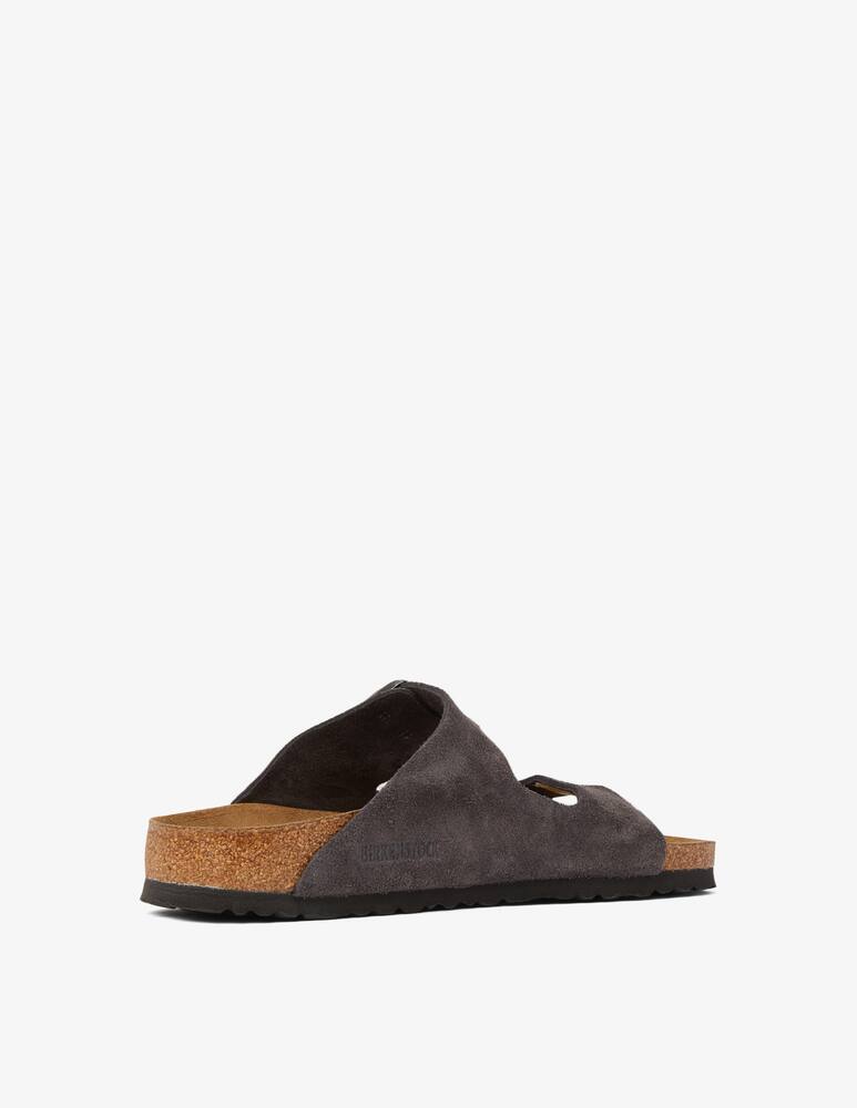 rinascente Birkenstock Ciabatte arizona in suede velvet grey 