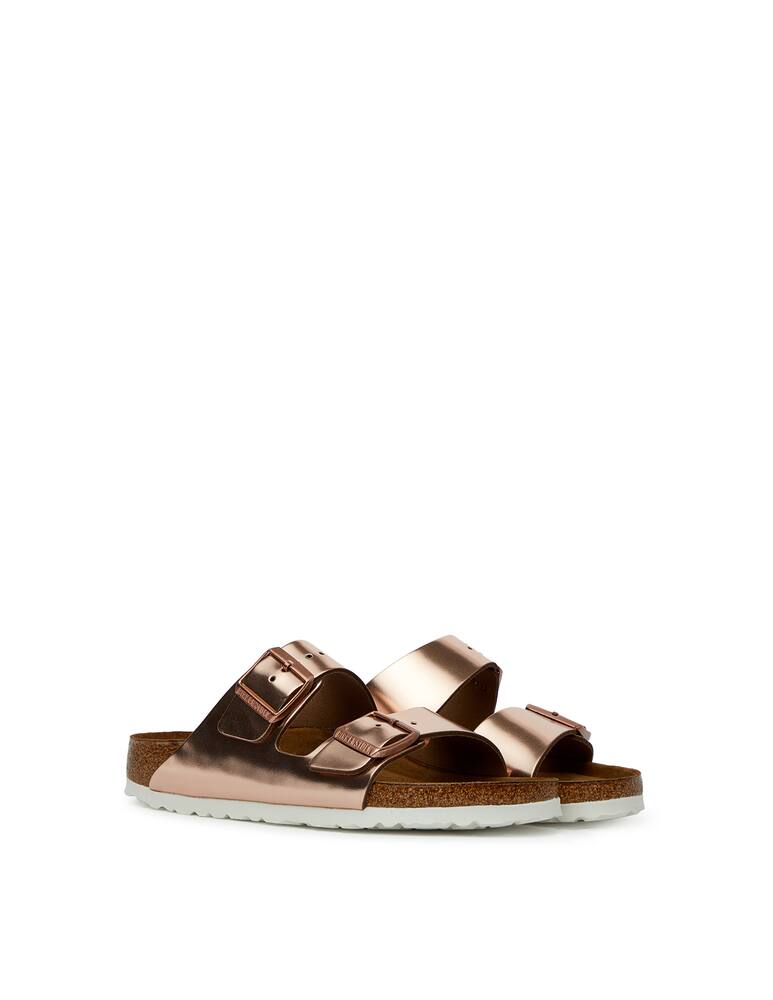 Birkenstock Sandali piatti Arizona in pelle - immagine 2 Birkenstock Sandali piatti Arizona in pelle - immagine 2