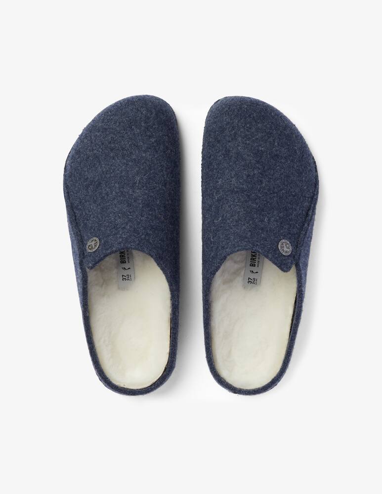 rinascente Birkenstock Mule in montone zermatt - Blu