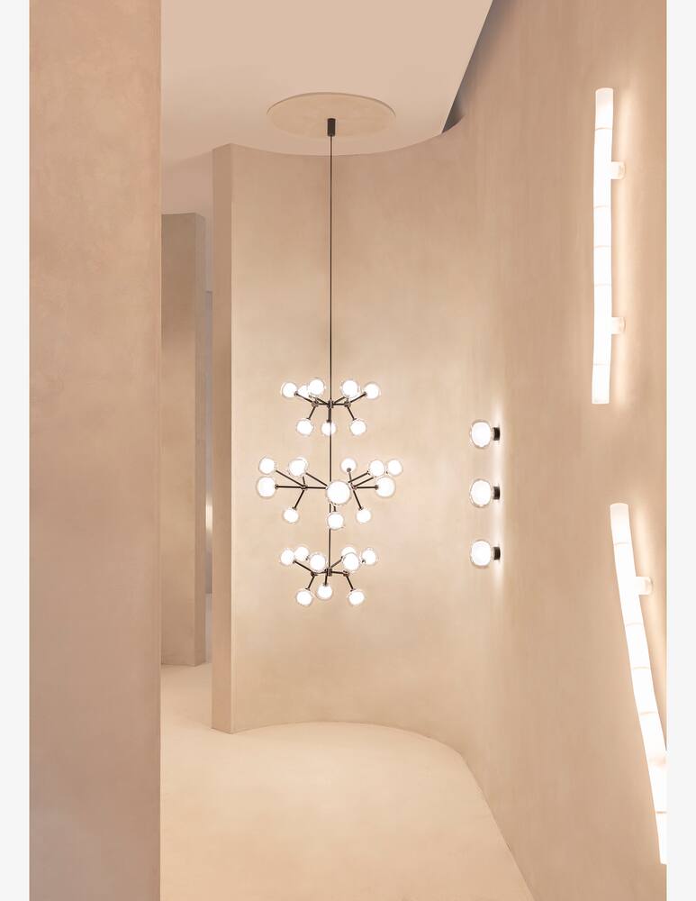 rinascente Tooy Nabila Wall Lamp 552.41 12cm Smoked Glass