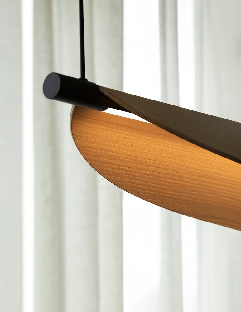 Tooy Lampada a sospensione Thula 562.22 Led Rovere Chiaro - immagine 3 Tooy Lampada a sospensione Thula 562.22 Led Rovere Chiaro - immagine 3