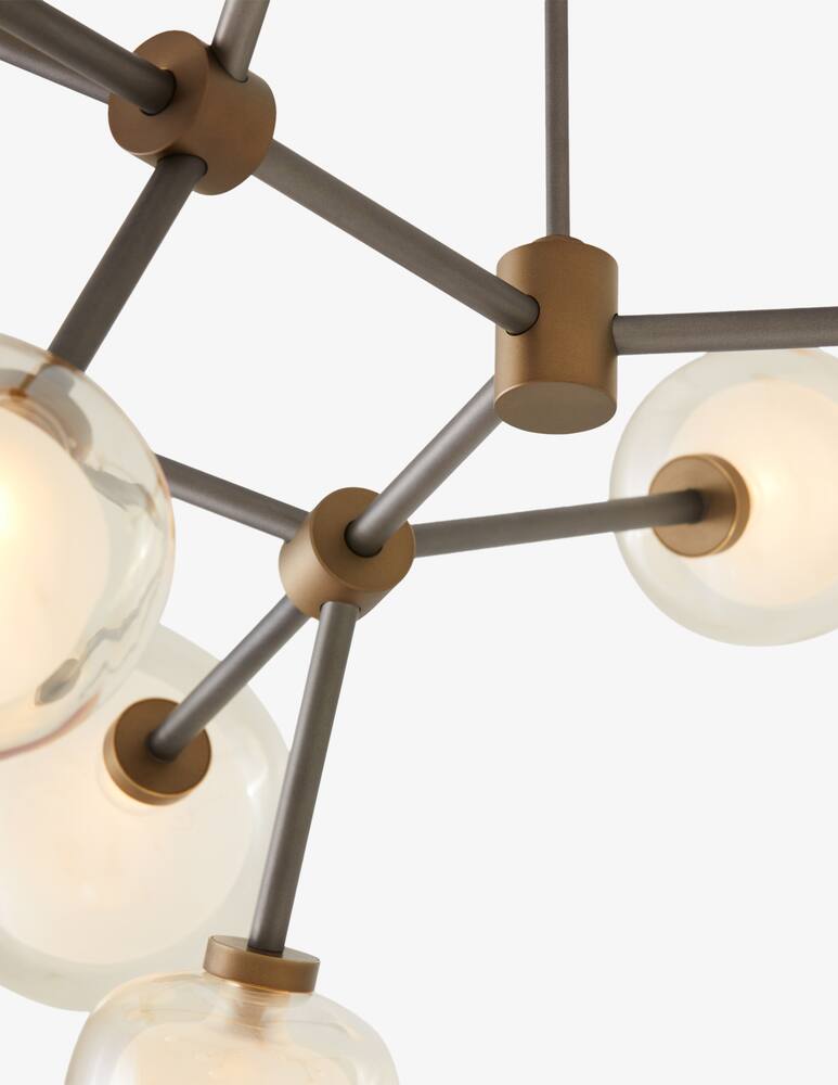 rinascente Tooy Nabila Lampada a Sospensione 552.12 Led Vetro Champagne