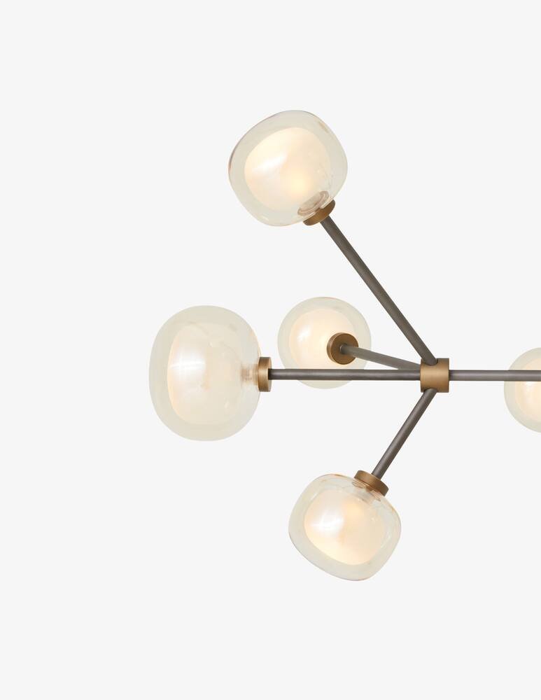 rinascente Tooy Nabila Lampada a Sospensione 552.12 Led Vetro Champagne