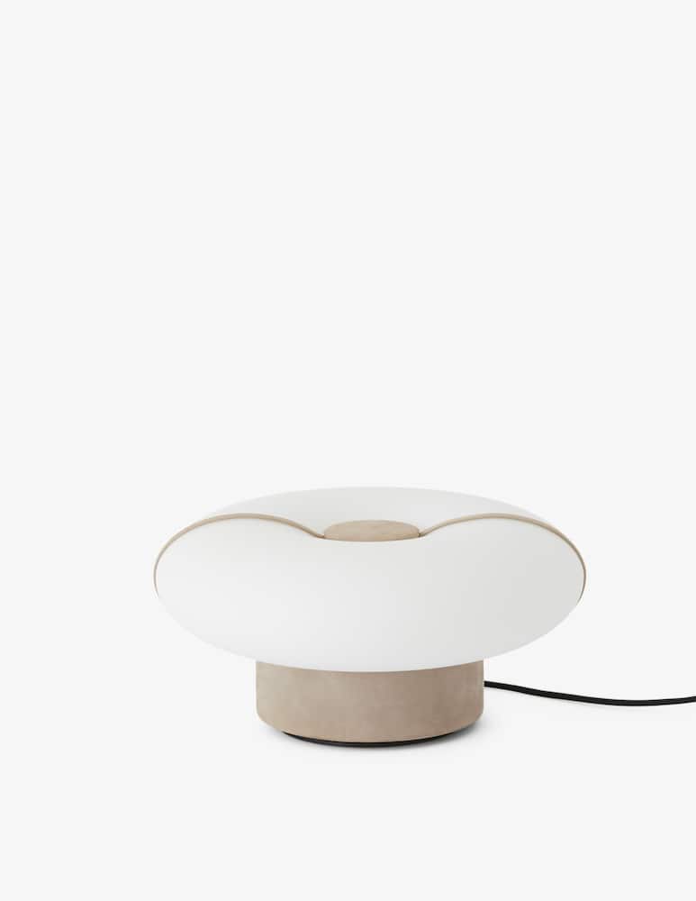 rinascente Tooy Bolina Lampada da Tavolo 509.34 Vetro Satinato Bianco