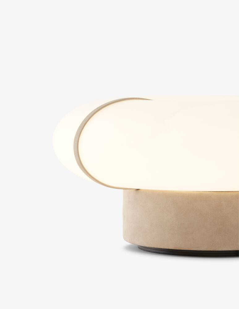 rinascente Tooy Bolina Lampada da Tavolo 509.34 Vetro Satinato Bianco