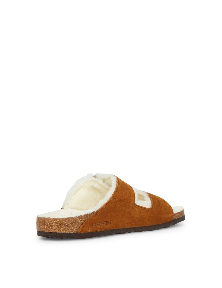 rinascente Birkenstock Arizona shearling sandals