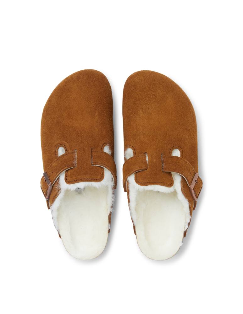 rinascente Birkenstock Boston mules - Brown