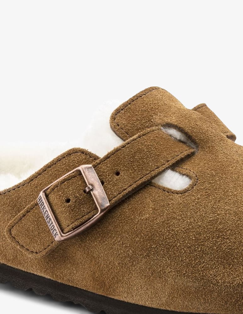 Birkenstock Boston suede shearling flats - picture 3 Birkenstock Boston suede shearling flats - picture 3