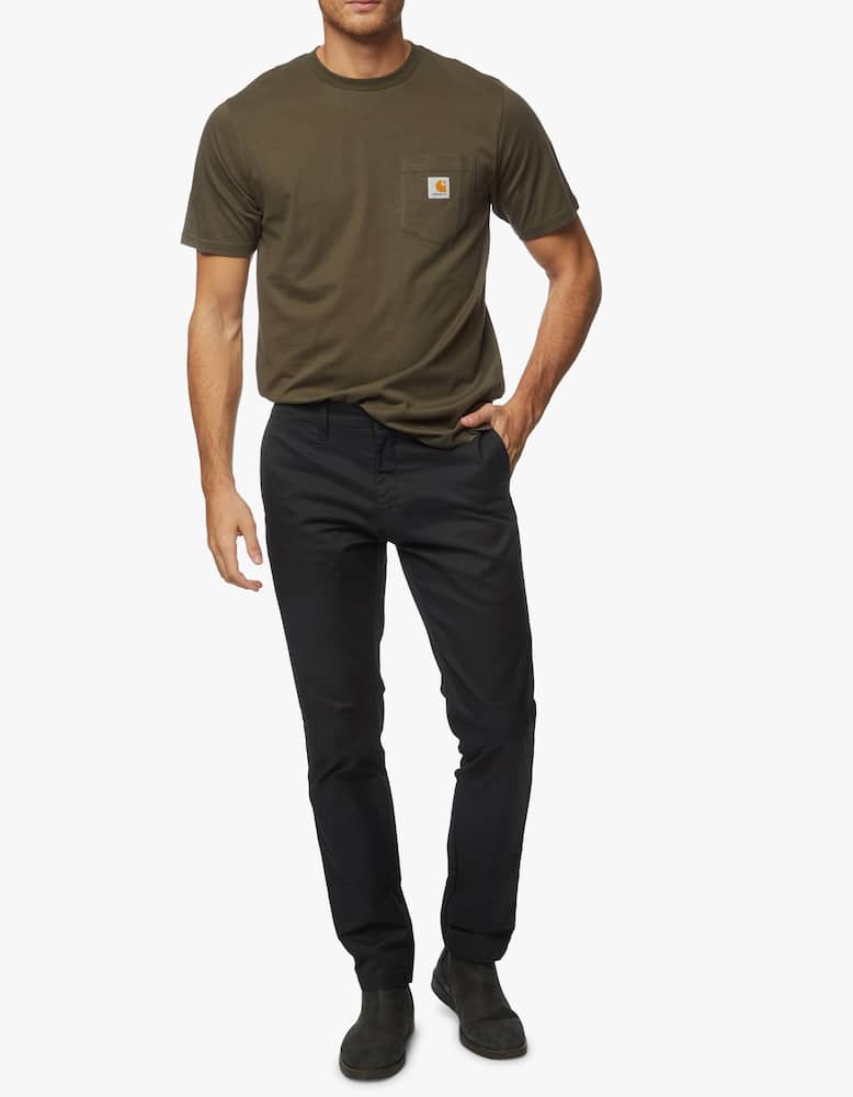 Carhartt WIP Pantaloni sid in cotone - immagine 2 Carhartt WIP Pantaloni sid in cotone - immagine 2