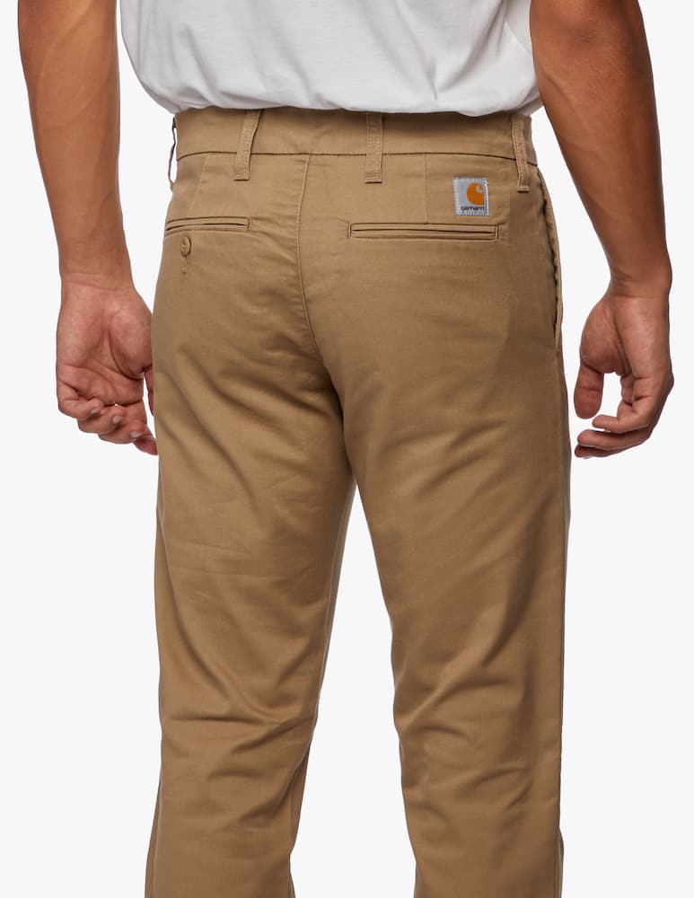 Carhartt WIP Pantaloni sid in cotone - immagine 4 Carhartt WIP Pantaloni sid in cotone - immagine 4