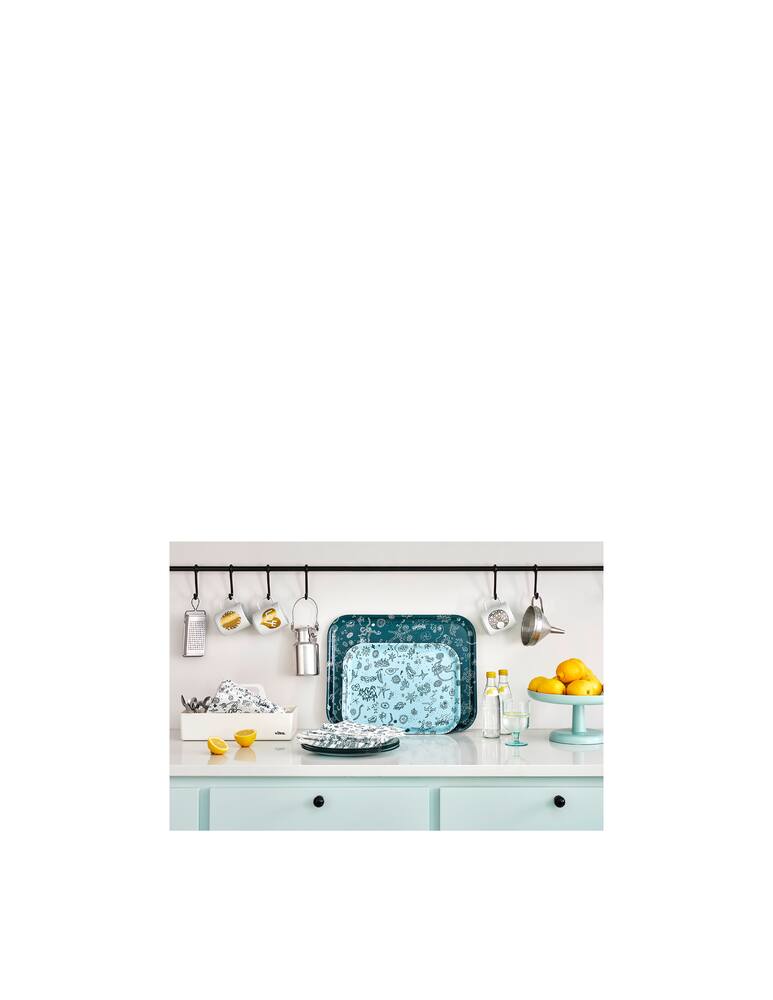 rinascente Vitra High Tray vassoio alzatina - grigio