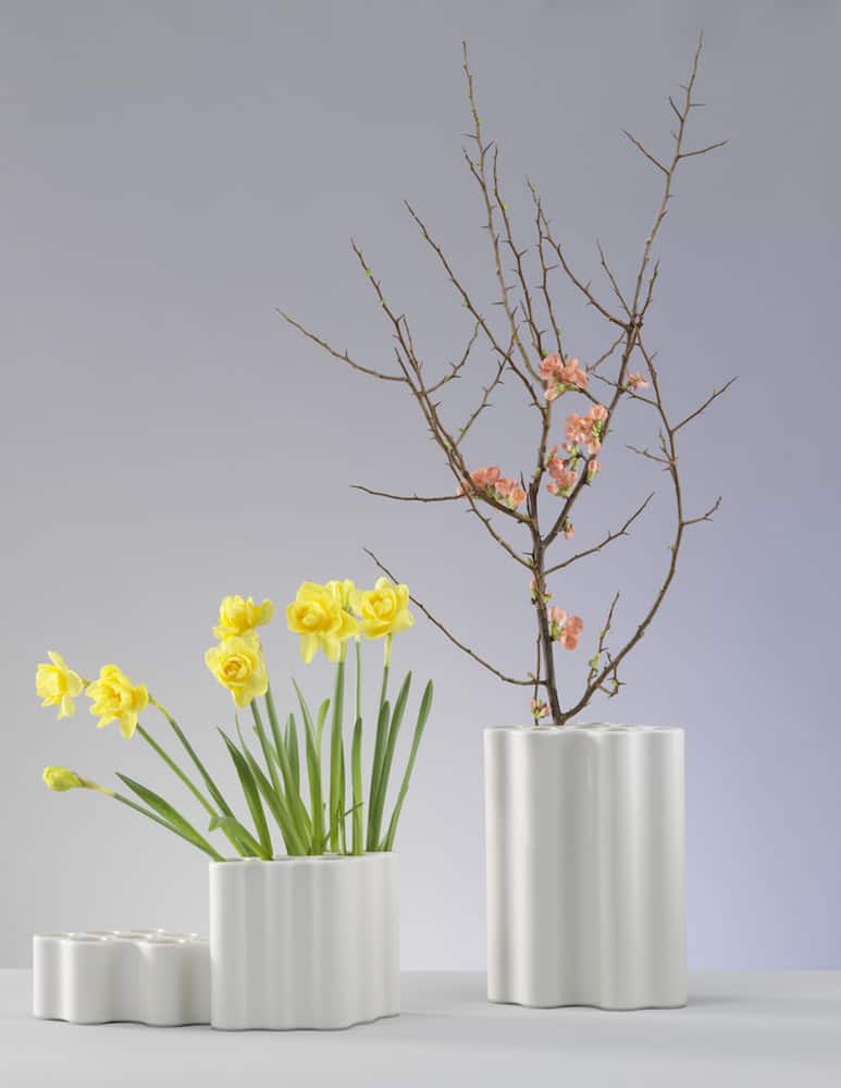 rinascente Vitra Nuage céramique small vaso - Bianco