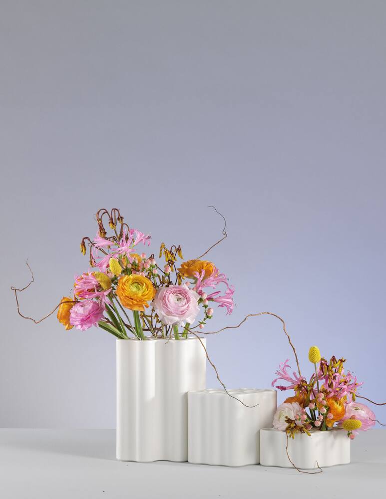 rinascente Vitra Nuage céramique small vaso - Bianco