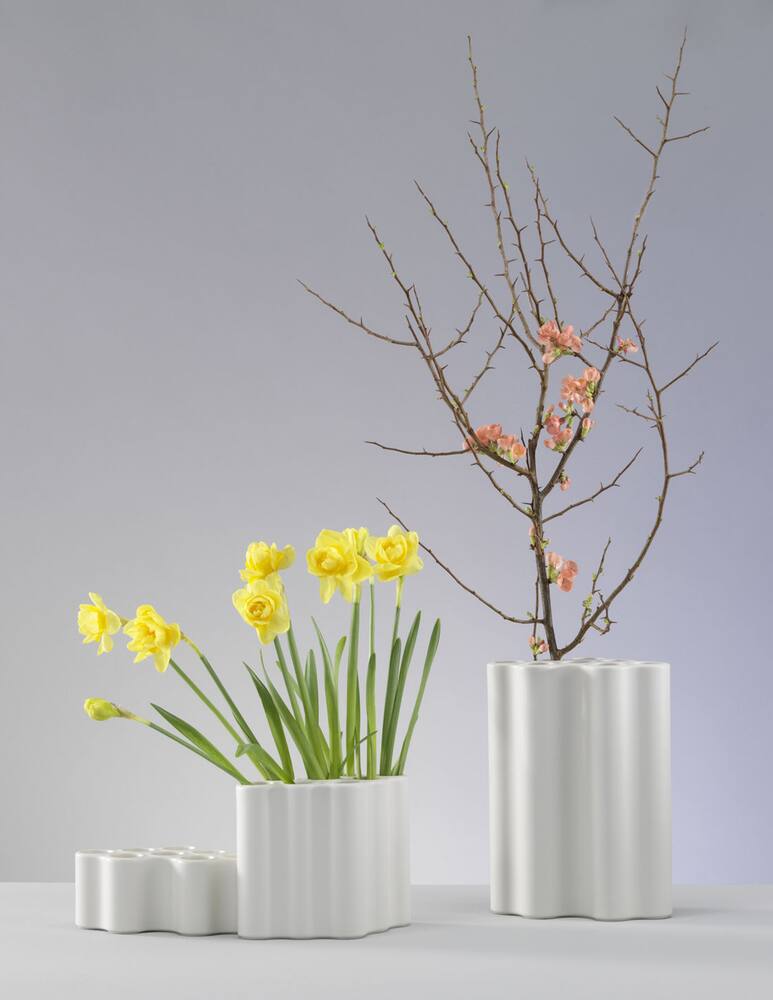 rinascente Vitra Nuage céramique medium vaso - Bianco