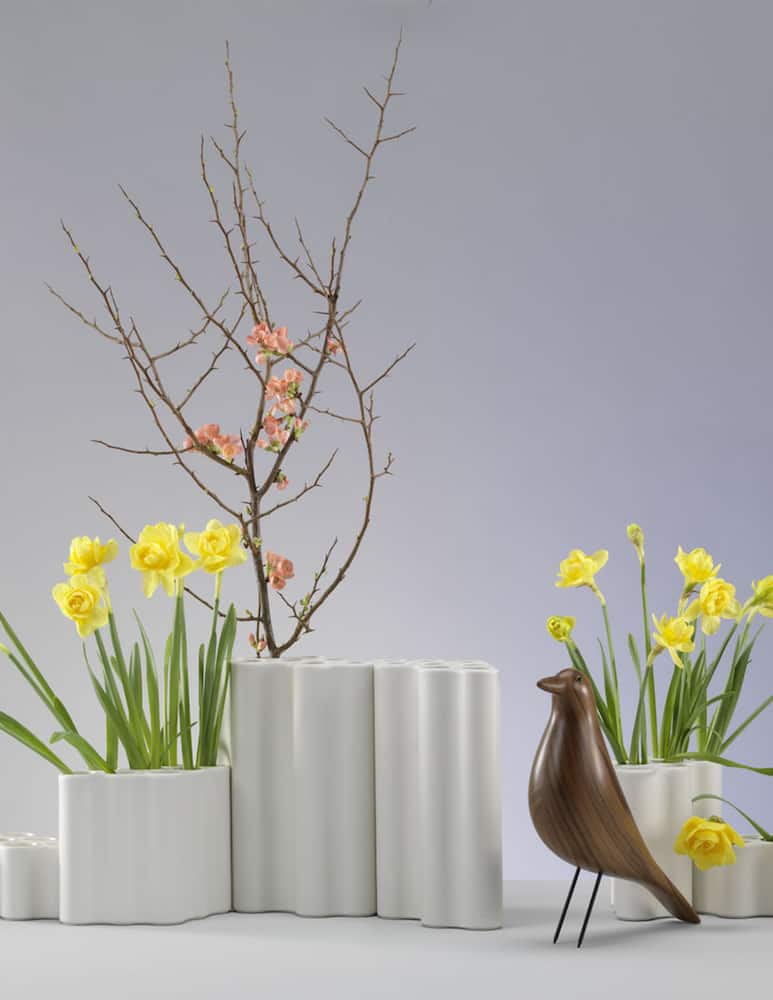 rinascente Vitra Nuage céramique medium vaso - Bianco