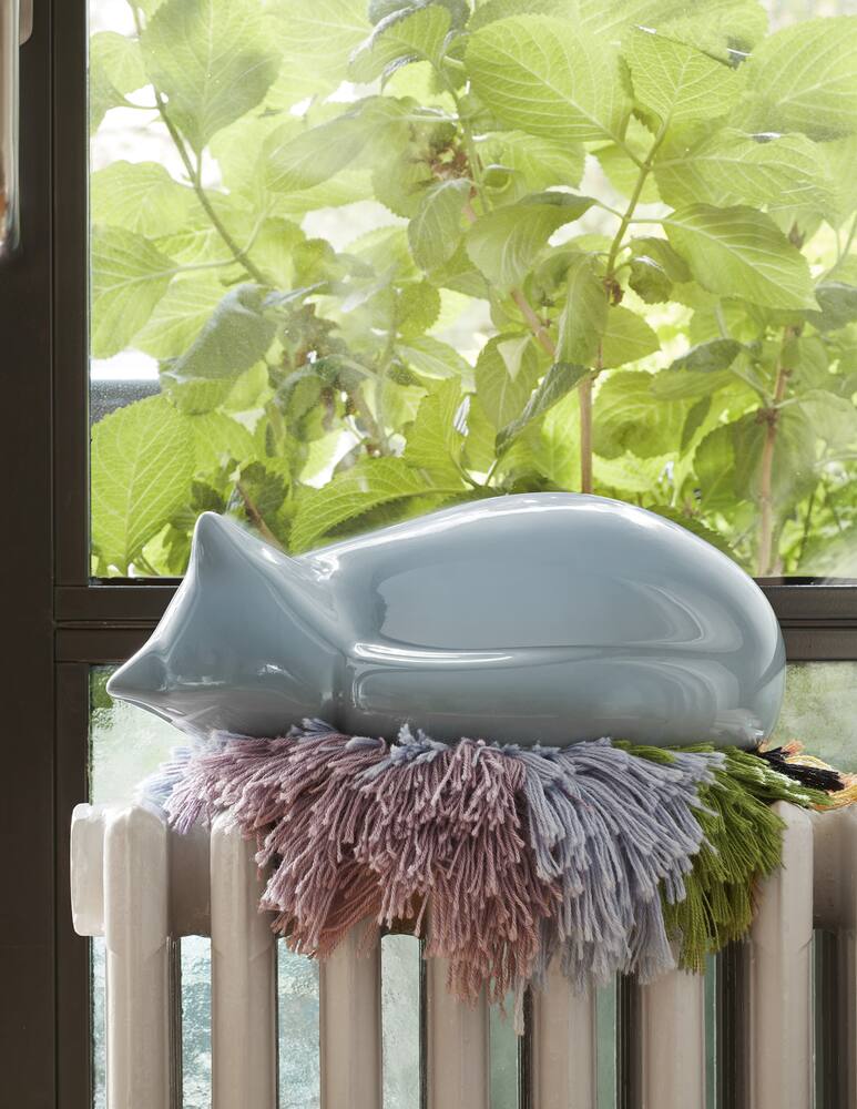 rinascente Vitra Resting Cat Blu Chiaro