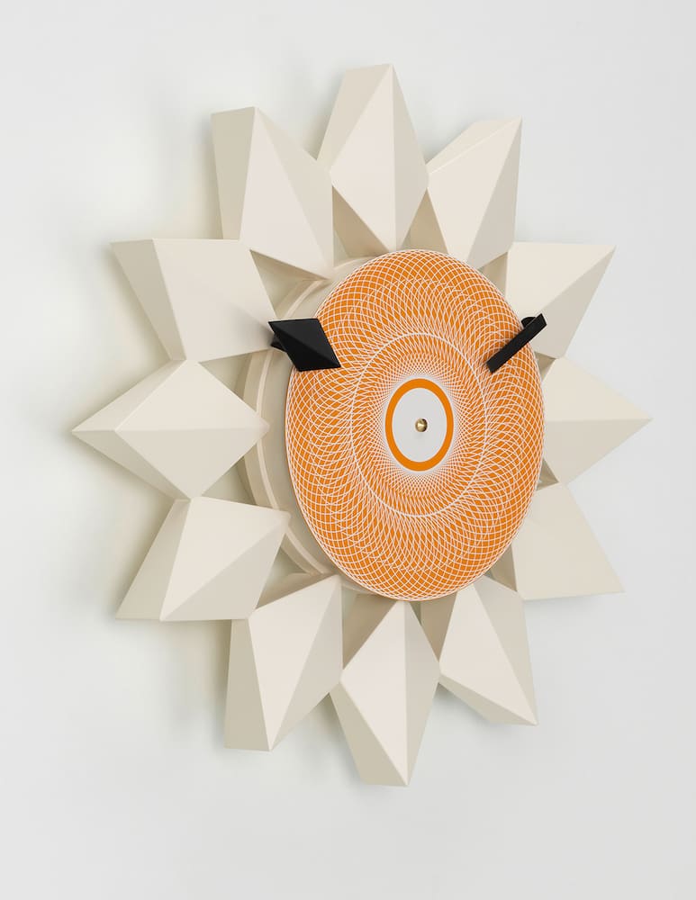 rinascente Vitra Diamond Markers Orologio da Parete - Bianco